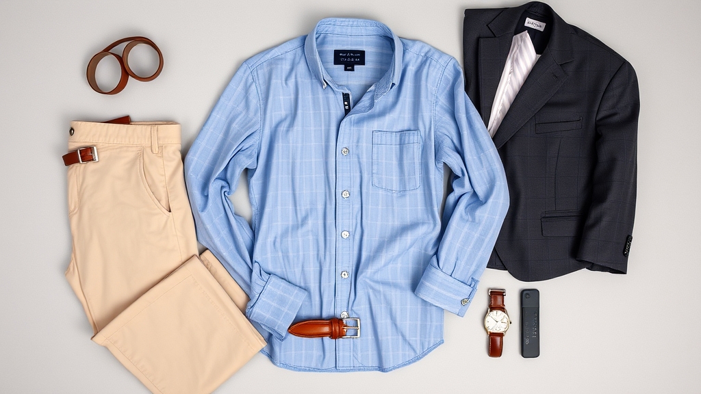 styl warstwowy z węzłową koszulą