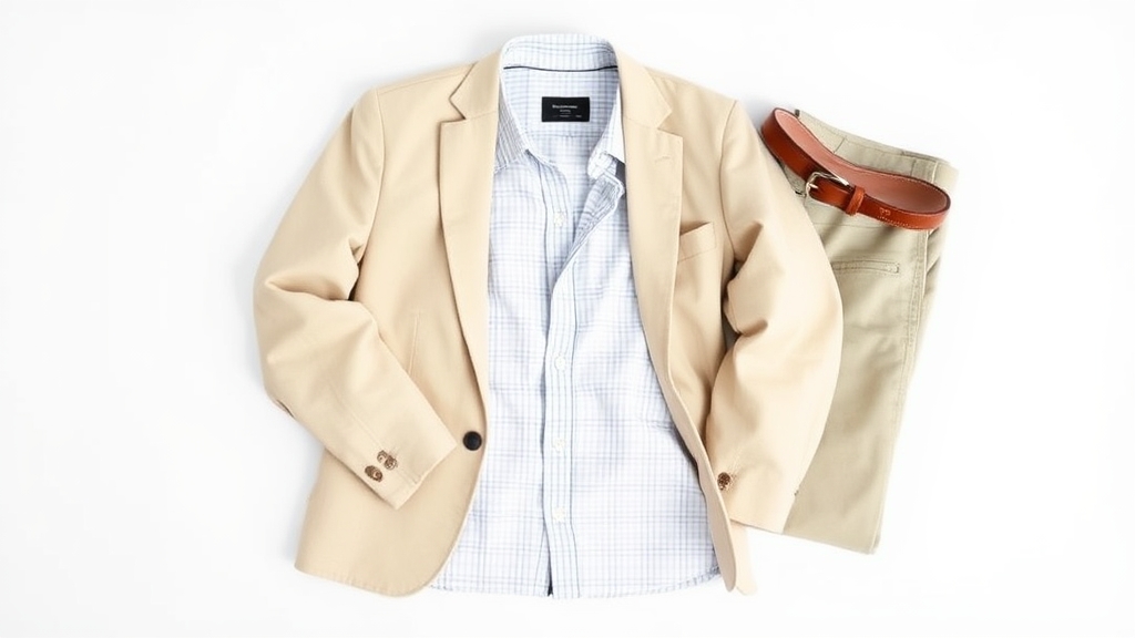 stylizacje beżowej kurtki w warstwach