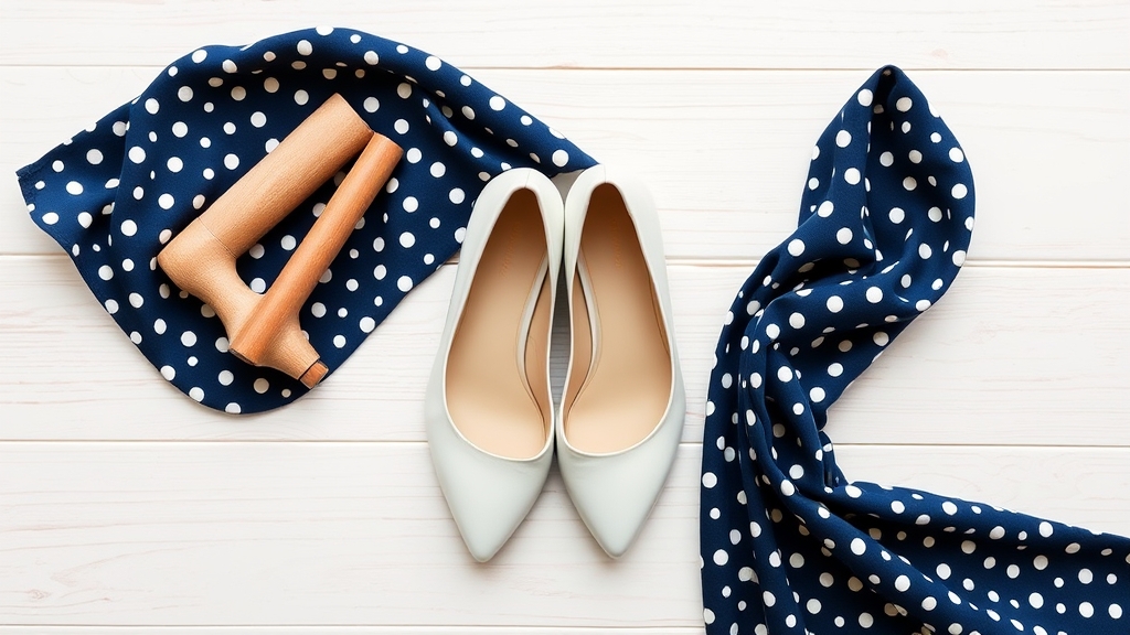 opcje stylizacji granatowej sukienki