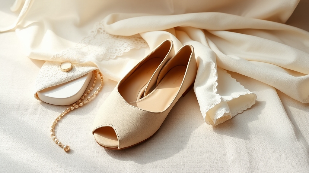 otwarte buty na palce w kolorze ecru