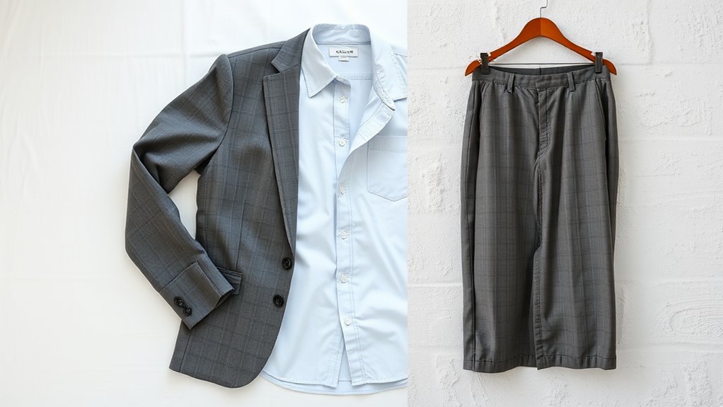 koszula pasująca do szarej marynarki