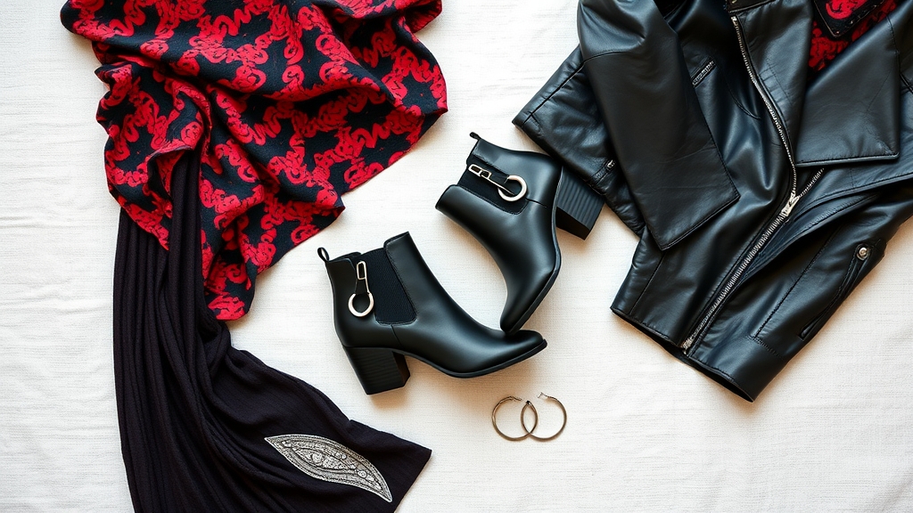 stylowe akcesoria podnoszą strój