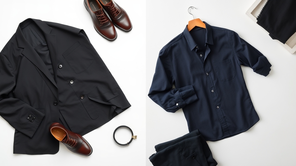 stylowe zestawienie kolorów w koszulach