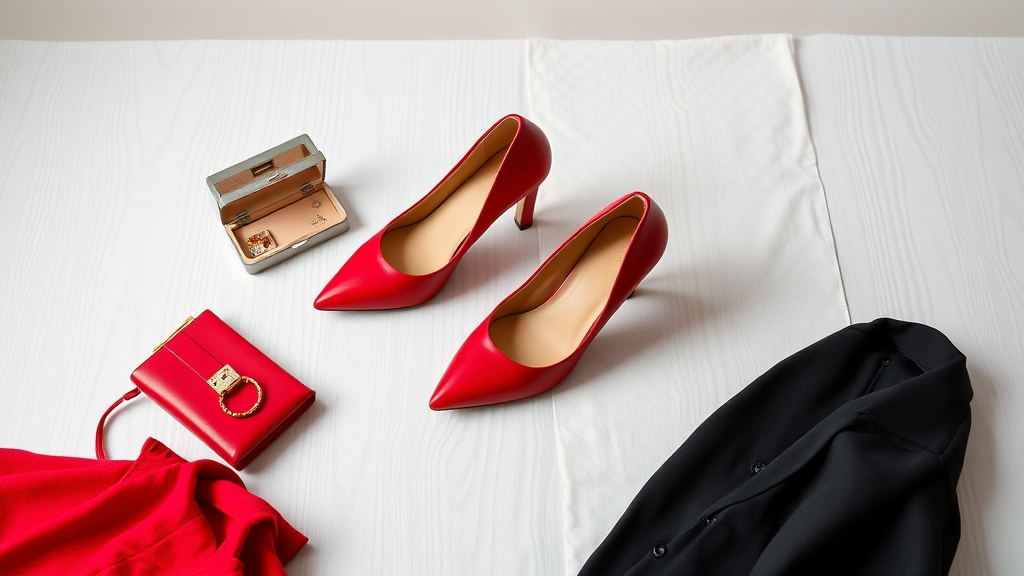 wszechstronne stylizacje czerwono-czarnej sukienki