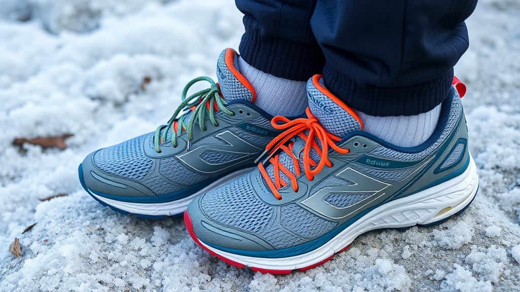 materiały do zimowego biegania w butach