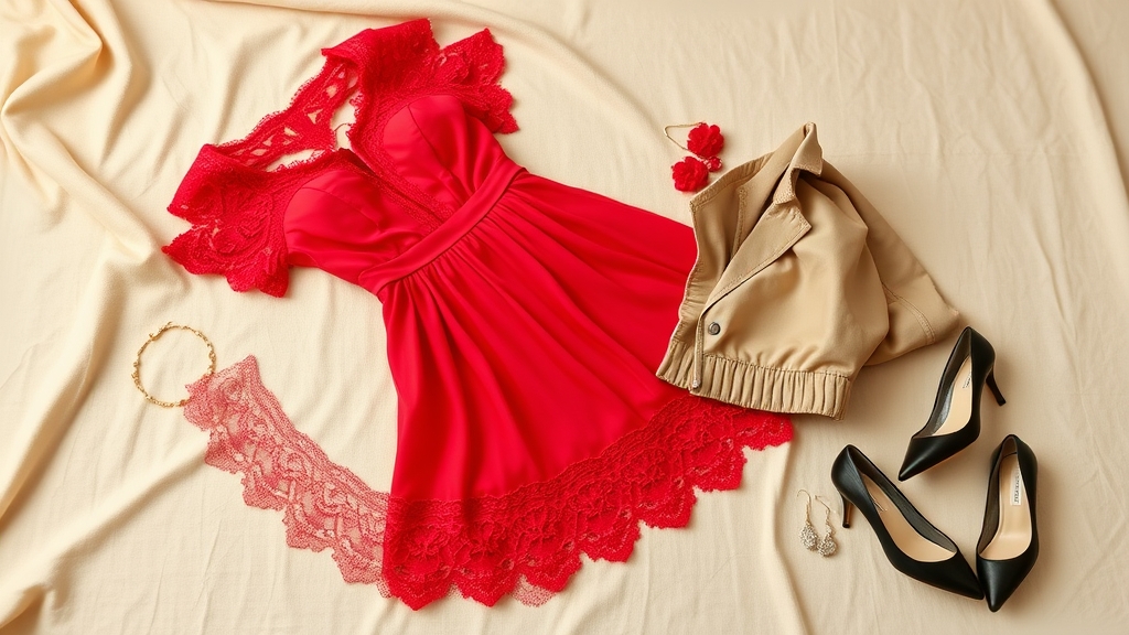 akcesoria do czerwonej sukienki