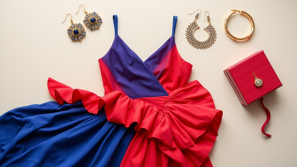 Błyszcząca biżuteria podkreśla sukienki