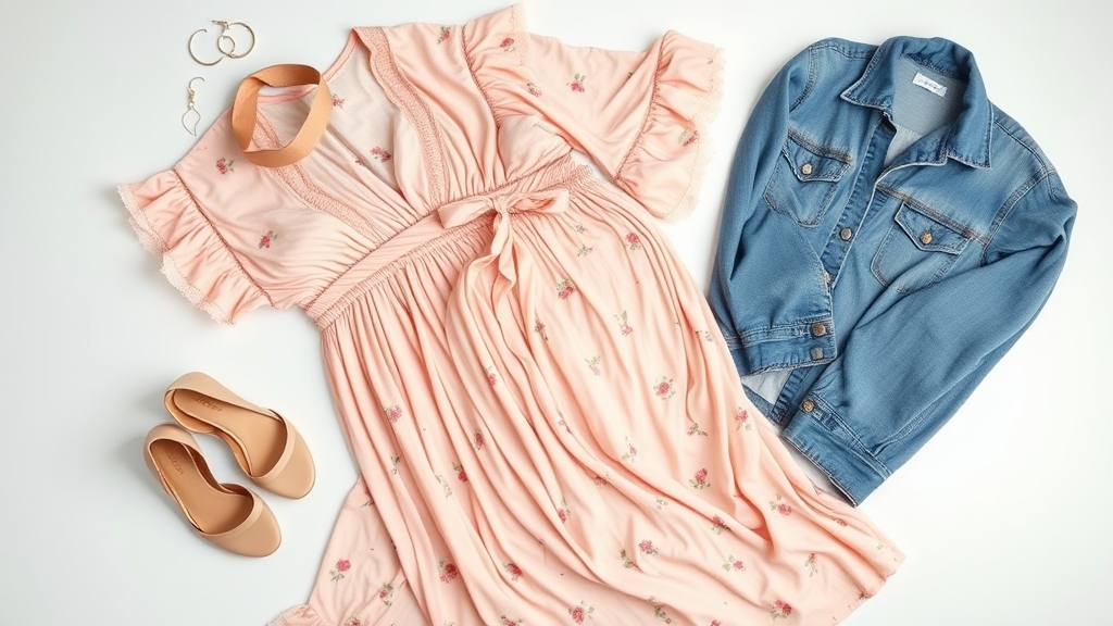 wygodne oversize'owe sukienki ciążowe