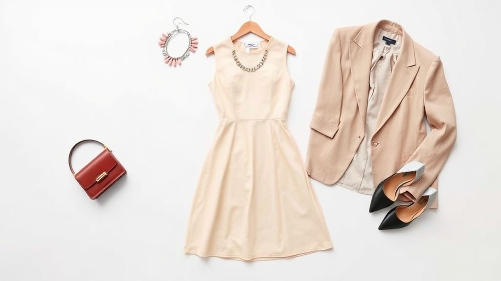 kombinacja kurtki i sukienki