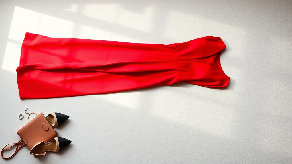 dopasowanie szminki do czerwonej sukienki