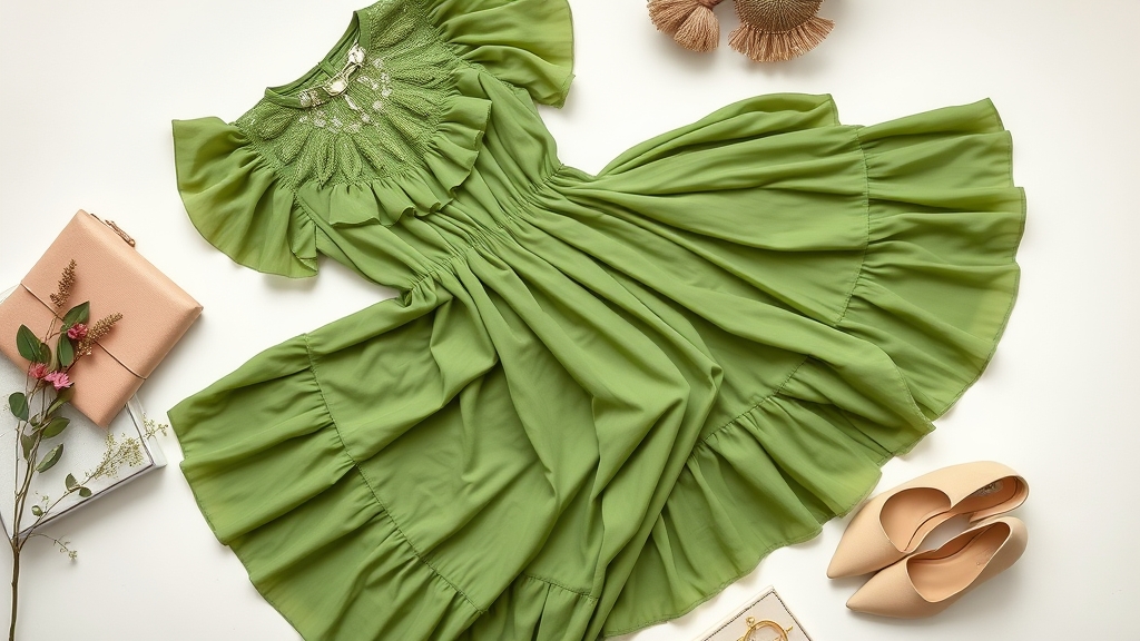 kolory paznokci do zielonej sukienki