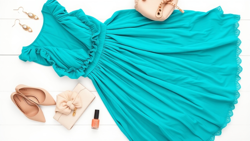 kolory paznokci do turkusowej sukienki