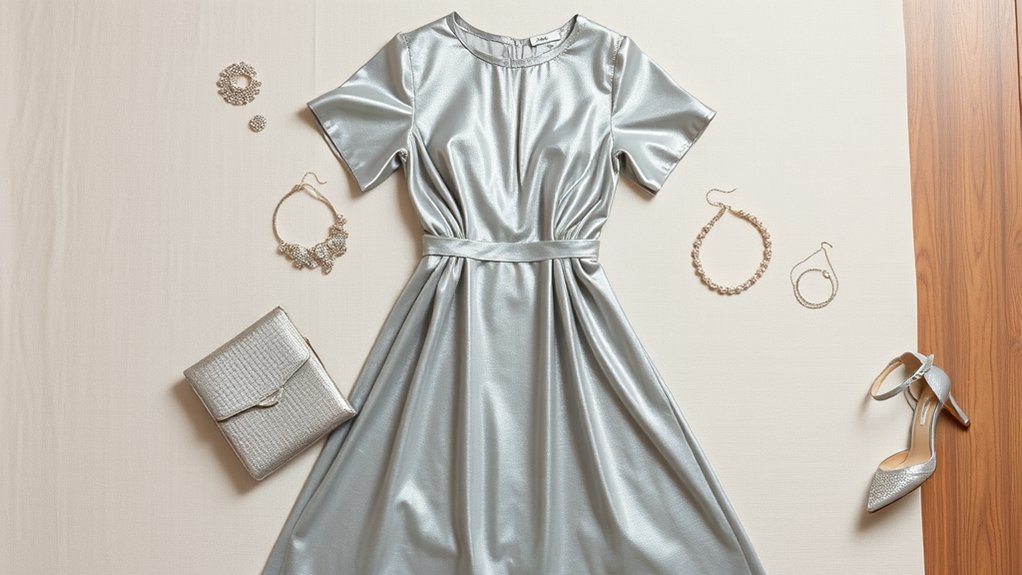 wzory paznokci w srebrnym