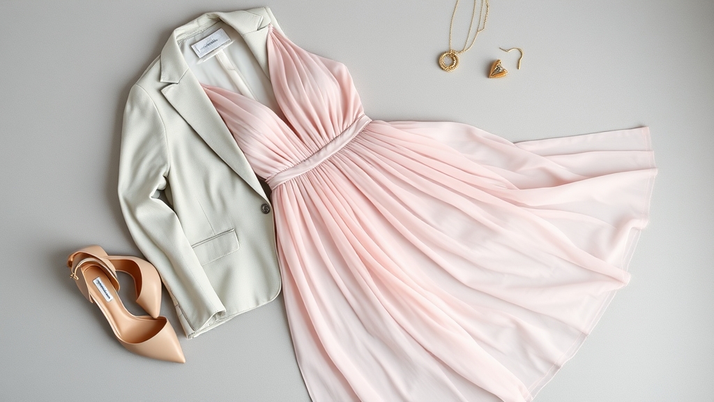 neutralne kurtki uzupełniają sukienki