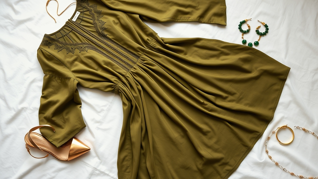 sugestie biżuterii do oliwkowych strojów